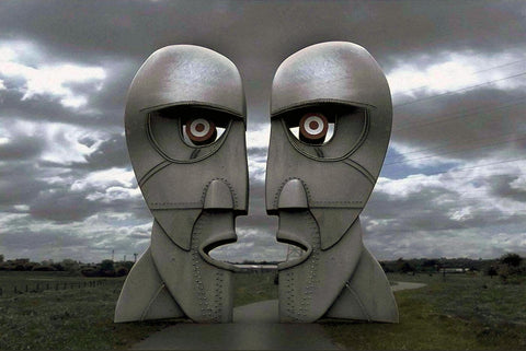 Pink Floyd - The Division Bell - Classic Rock Music Poster - Framed Prints by Kenneth