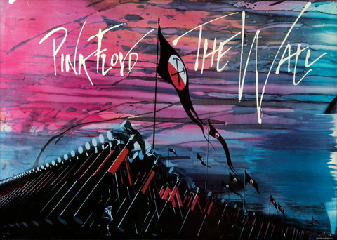 Pink Floyd - The Wall - Marching Hammers - Classic Progressive Rock Music Poster by Kenneth