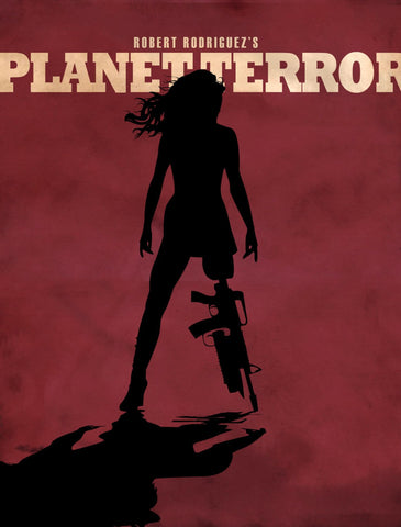 Planet Terror - Robert Rodriguez Hollywood Movie Poster by Joel Jerry