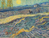 Plowman In A field, St Remy - Vincent van Gogh - Landscape Painting - Art Prints
