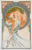Poetry - Alphonse Mucha - Art Nouveau Print - Life Size Posters