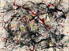 Pollock No 34  - Jackson Pollock - Canvas Prints