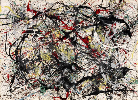 Pollock No 34 - Jackson Pollock - Large Art Prints by Jackson Pollock