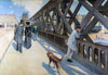 Pont de L'Europe - Gustave Caillebotte - Canvas Prints
