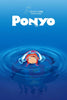 Ponyo -  Studio Ghibli Japanaese Animated Movie Poster - Canvas Prints