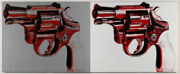 Gun 1981 - Andy Warhol - Pop Art Painting - Framed Prints