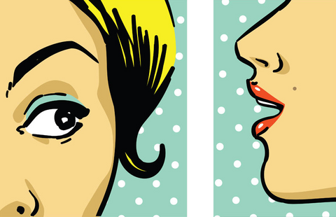 Telling Secrets Pop Art - Art Panels by Tallenge Store