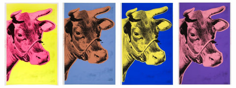 Pop Art - Andy Warhol - Cow - Posters