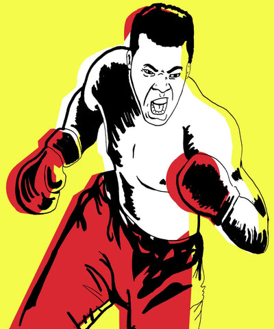 Pop Art - Muhammad Ali - Framed Prints