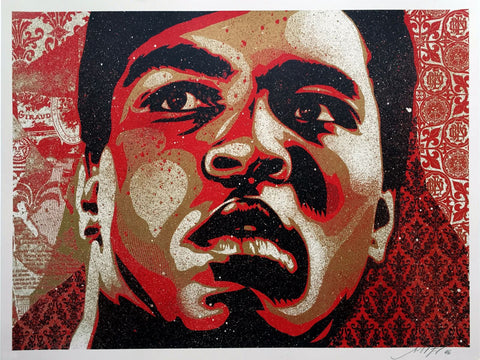 Pop Art - Muhammad Ali The Greatest by Sina Irani