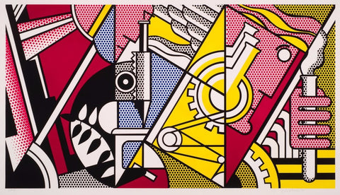 Pop Art - Peace Through Chemistry - Framed Prints by Roy Lichtenstein