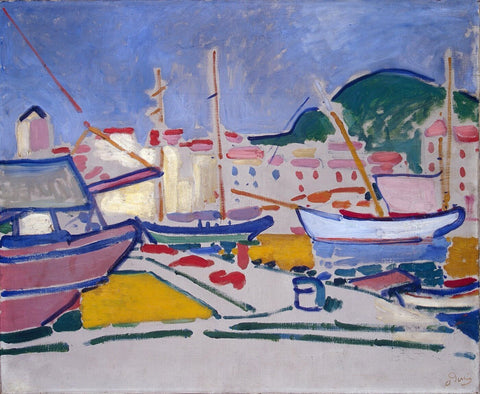 Port - Posters by Andre Derain