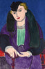 Portrait In Blue Coat (Portrait Au Manteau Bleu) - Henri Matisse - Post-Impressionist Art Painting - Framed Prints
