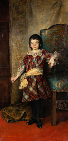 Portrait Of A Young Girl - Tornai Gyula - Orientist Art Painting by Gyula Tornai