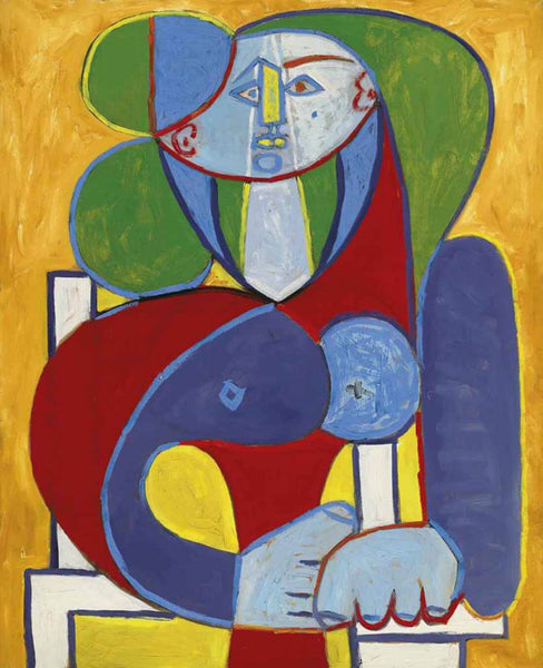 Portrait Of Françoise (Buste De  Françoise) - Pablo Picasso Painting - Posters