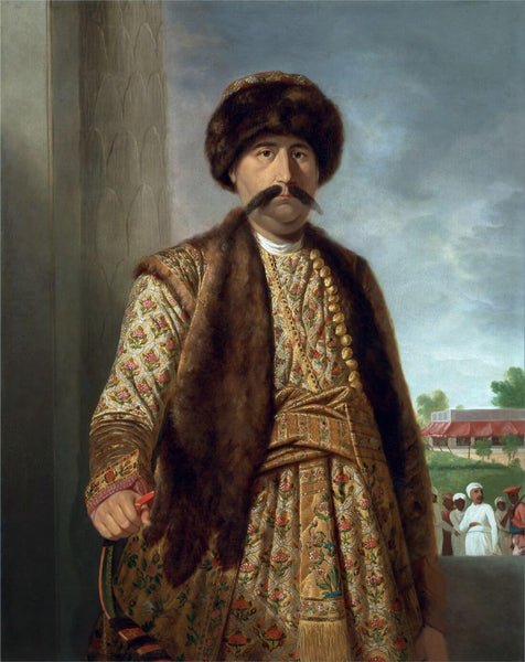 Portrait Of Shuja-Ud-Daula  Nawab Of Oudh - Tilly Kettle - Indian Royalty Painting - Life Size Posters