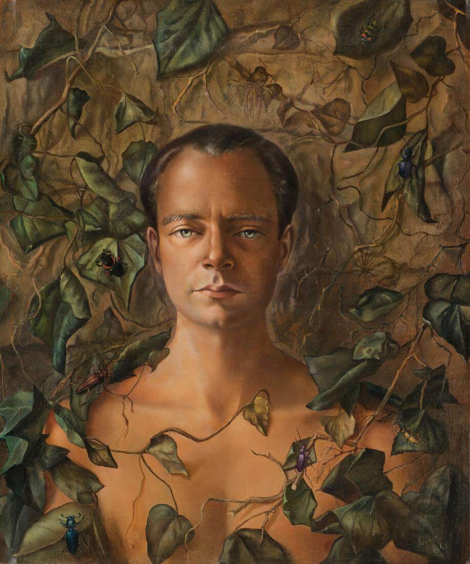 Portrait Of Stanislao Lepri - Leonor Fini - Surrealist Art