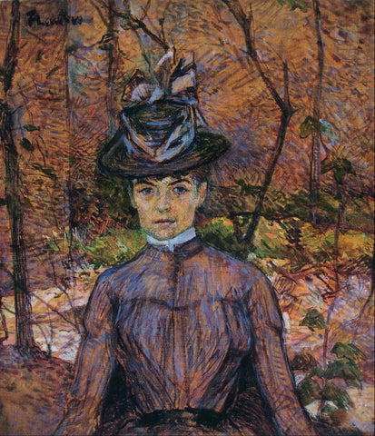 Portrait de Suzanne Valadon - Posters by Henri de Toulouse-Lautrec