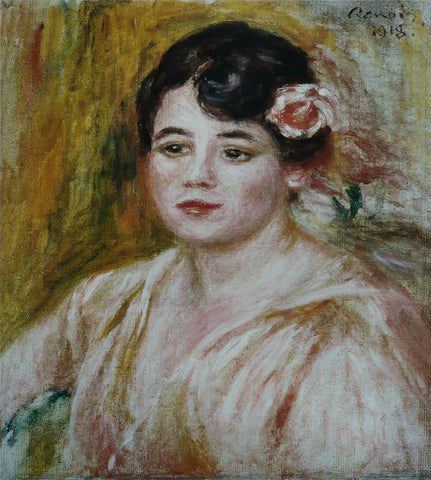 Portrait Of Adèle Besson - Posters by Pierre-Auguste Renoir