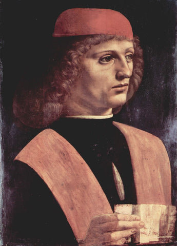 Portrait Of A Musician - Posters by Leonardo da Vinci
