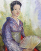 Portrait Of A Japanese Woman - Large Art Prints