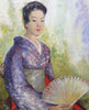 Portrait Of A Japanese Woman - Art Prints