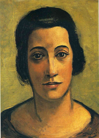 Portrait Of Madame Carco - Posters by Andre Derain