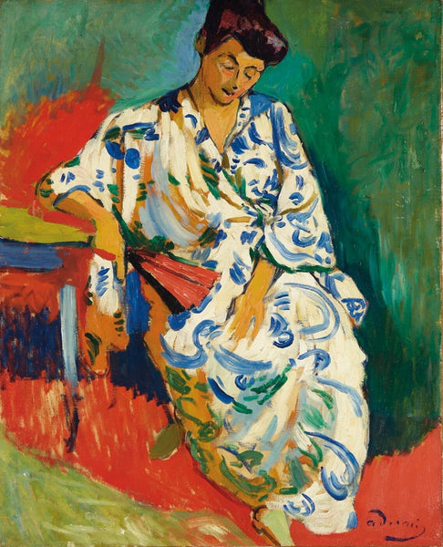 Portrait Of Madame Matisse - Canvas Prints