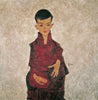 Portrait of Herbert Reiner (Reiner Boy) - Egon Schiele - Art Prints