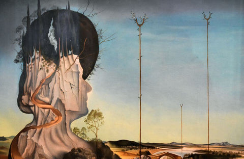 Portrait of Mrs Isabel Styler-Tas (Retrato de la Sra. Isabel Styler-Tas) - Salvador Dali Painting - Surrealism Art - Large Art Prints by Salvador Dali