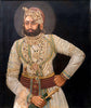 Portrait Of An Indian King - Vintage Indian Royalty Painting - Posters
