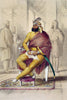 Portrait Of An Indian Maharaja Of India - Miss Eden Dickinson - 1844 Vintage Indian Royalty Painting - Art Prints