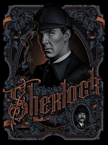 Poster Fan Art - Sherlock - TV Show Collection - Canvas Prints