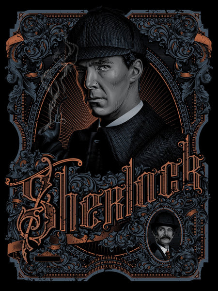 Poster Fan Art - Sherlock - TV Show Collection - Framed Prints