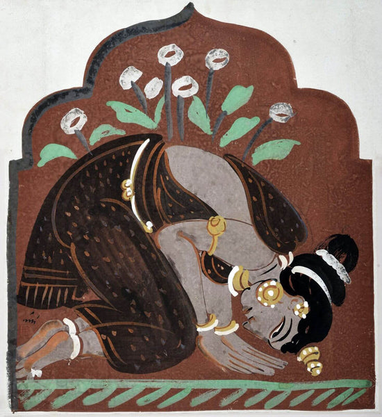 Pranam - Nandalal Bose - Haripura Art - Bengal School Indian Painting - Posters