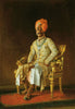 Pratap Singh Maharaja of Idar - Rudolf Swoboda - Indian Royalty Art Painting - Art Prints