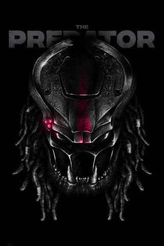 Predator - Hollywood Sci Fi Action Movie Poster - Canvas Prints