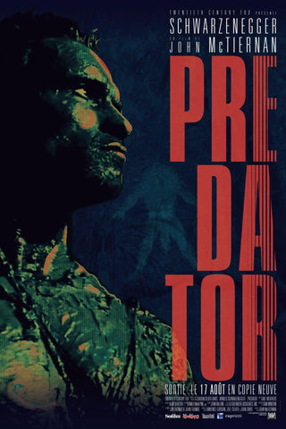 Predator - Arnold Schwarzenegger - Tallenge Hollywood Action Movie Poster Collection - Posters