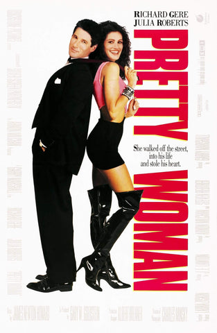 Pretty Woman - Richard Gere Julia Roberts - Hollywood English Musical Movie Poster by Tim