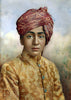 Prince Of Morvi - Vintage Indian Royalty Painting - Framed Prints