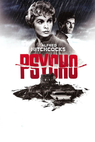 Psycho - Alfred Hitchcock 1960 Classic Horror Movie - Hollywood Movie Poster by Movie Posters