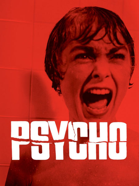 Psycho - Janet Leigh - Alfred Hitchcock Classic Horror Suspense Movie - Hollywood Movie Art Poster - Art Prints