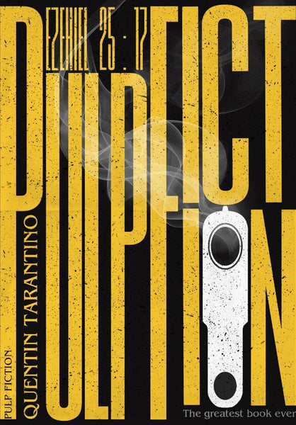 Pulp Fiction - Quentin Tarantino - Hollywood Movie Graphic Art Poster - Life Size Posters