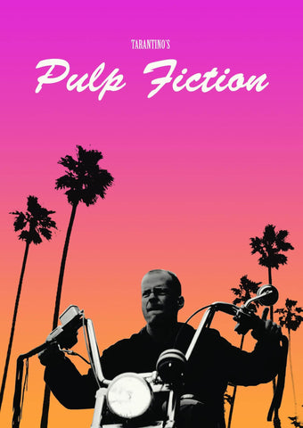 Pulp Fiction - Bruce Willis As Butch - Tallenge Quentin Tarantino Hollywood Movie Poster Collection by Joel Jerry