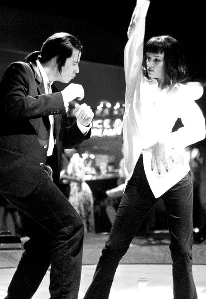 Pulp Fiction - Dance Contest  At Jack Rabbit Slim - Tallenge Quentin Tarantino Hollywood Movie Art Poster Collection - Canvas Prints