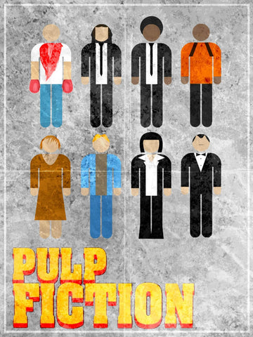 Digital Art - Uma Thruman in Pulp Fiction - Hollywood Collection - Posters