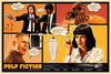 Pulp Fiction - Tallenge Quentin Tarantino Hollywood Movie Arty Poster Collection - Framed Prints