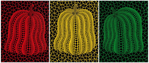 Pumpkins - Yayoi Kusama - Framed Prints