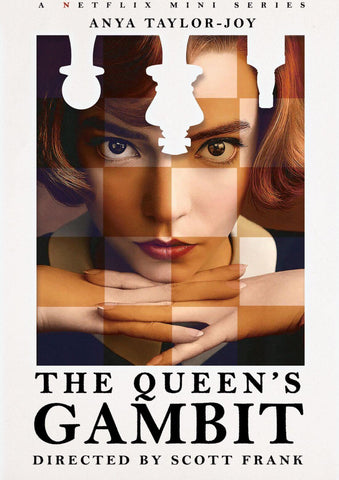 Queens Gambit - Anya Taylor -Joy - Netflix Superhit TV Show Poster - Canvas Prints by NETFLIX TV SHOWS