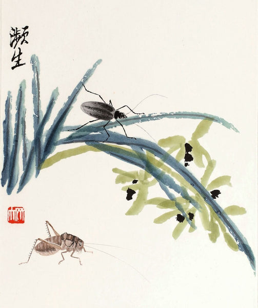 Insects - Qi Baishi - Art Prints